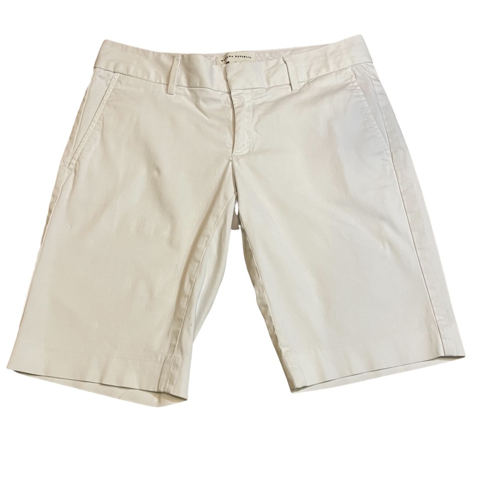 Banana Republic White Shorts.  Size 2